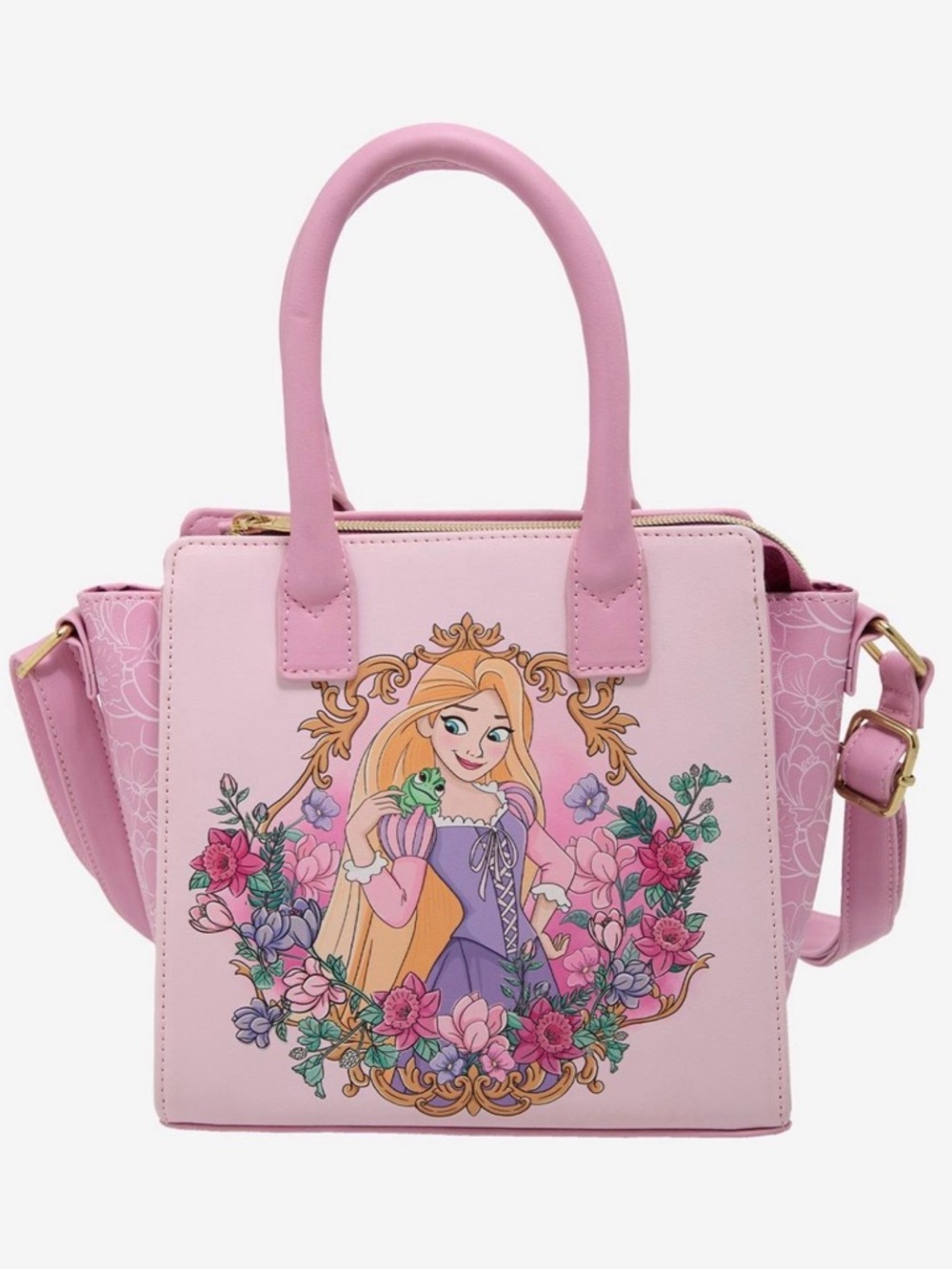 Loungefly Disney Tangled Rapunzel Mini Satchel Bag